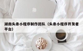 新昌湖南头条小程序制作团队（头条小程序开发者平台）